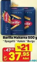 BARİLLA MAKARNA 500 G BARİLLA MAKARNA 500 G